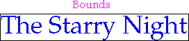bounds
